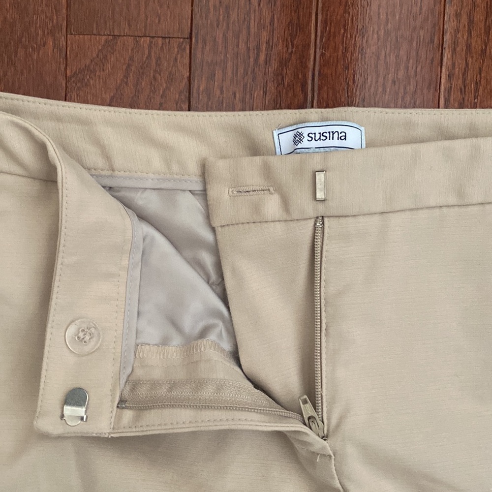 Susina Khaki Pants - Picture 3 of 10